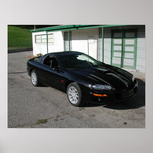 2001 Chevrolet Camaro Z28 SS Poster (Vorne)