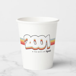 2001 Die Geburt von Legenden Pappbecher