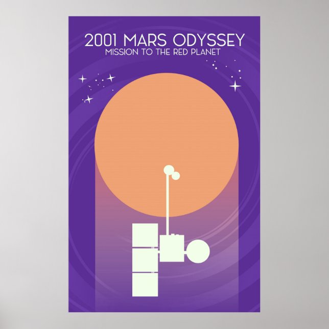 2001 Mars Odyssey Poster (Vorne)