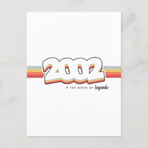 2002 Die Geburt von Legenden Postkarte