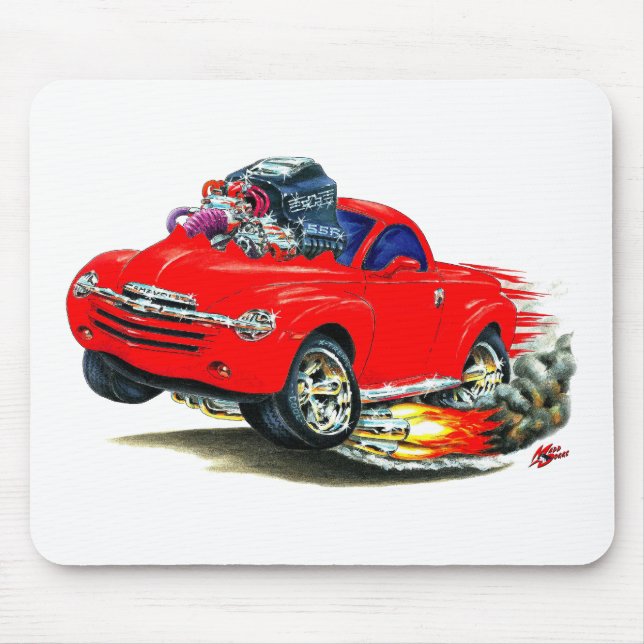 2003-06 SSR Rot-LKW Mousepad (Vorne)