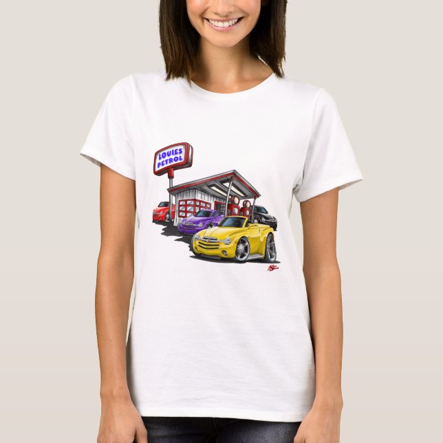 2003-06 SSR Tankstelle-Szene T-Shirt (Vorderseite)