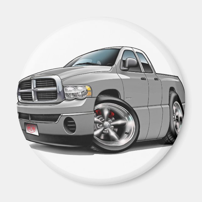 2003-08 Ram Quad Silver Truck Magnet (Vorne)