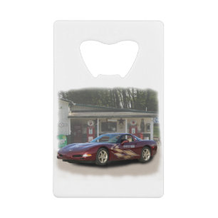 2003 50 Jahre Chevy Corvette Pace Auto Geldbeutel Flaschenöffner