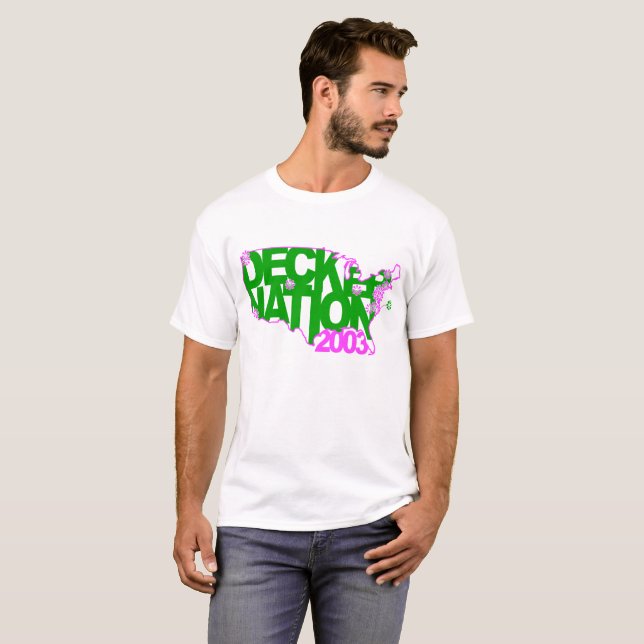 2003 Decker Wiedersehen Deckernation T - Shirt (Vorne ganz)