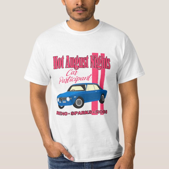 2003 Hot August Nights Teilnehmer T-Shirt (Vorderseite)