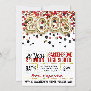 2003 Uni-Wiedersehen Einladung