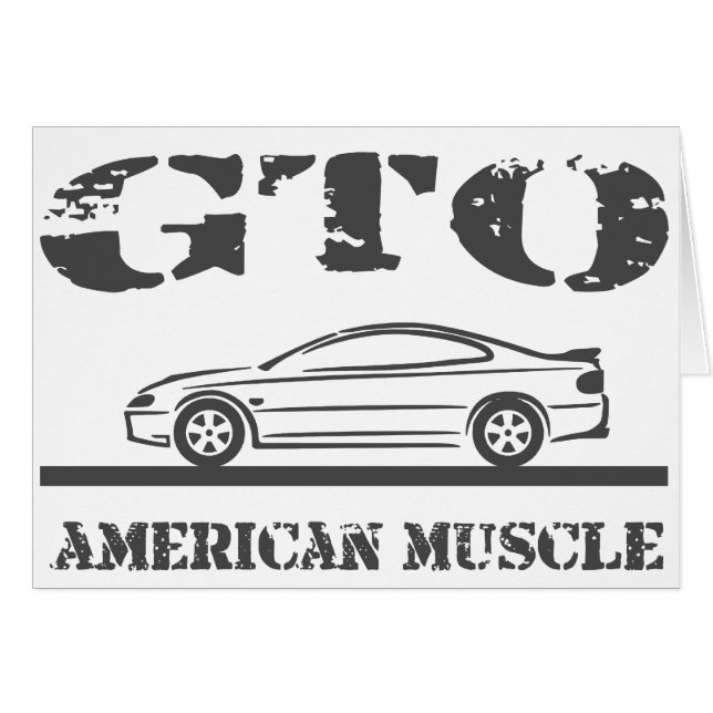 2004-06 GTO amerikanisches Muskel-Auto (Vorderseite (Horizontal))