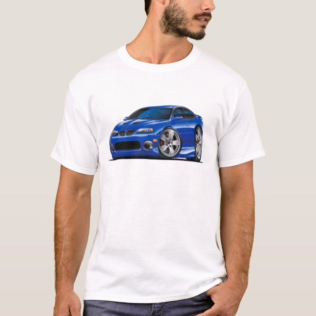 2004-06 GTO Blau-Auto T-Shirt (Vorderseite)
