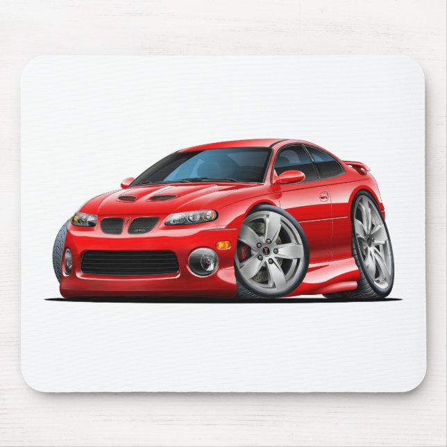 2004-06 GTO Rot-Auto Mousepad (Vorne)