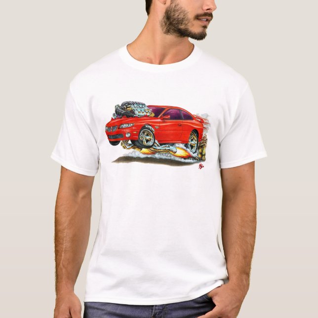 2004-06 GTO Rot-Auto T-Shirt (Vorderseite)