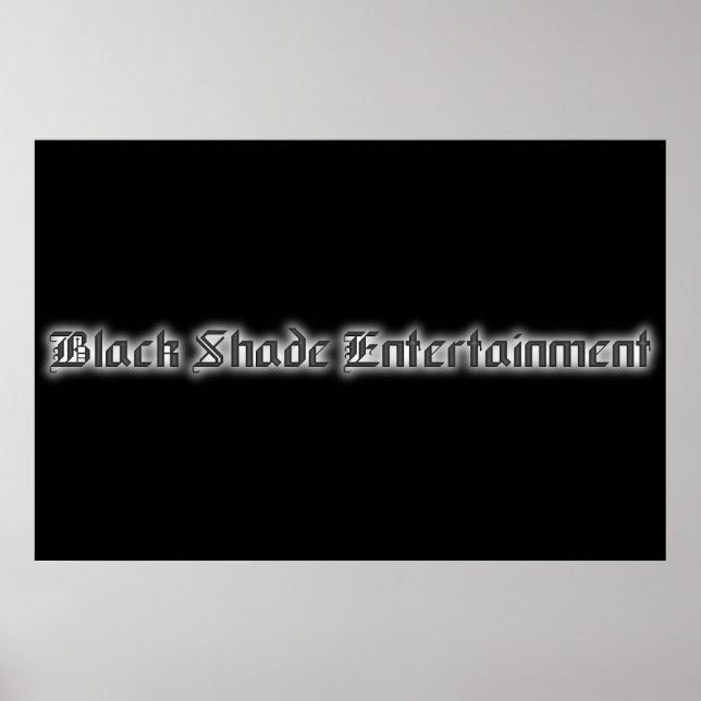 2005 Black Shade Entertainment Poster (Vorne)