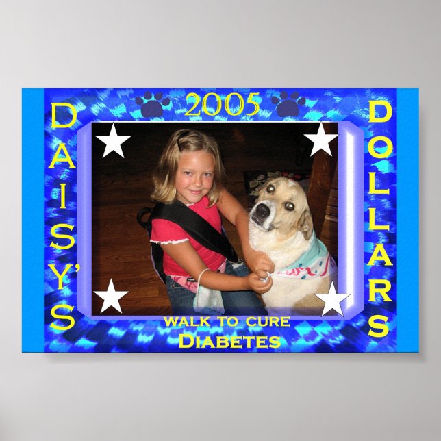 2005 Diabetesspaziergang Poster (Vorne)