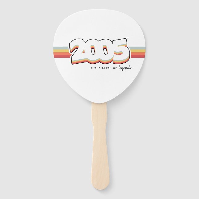 2005 Die Geburt von Legenden Fächer (Vorderseite)