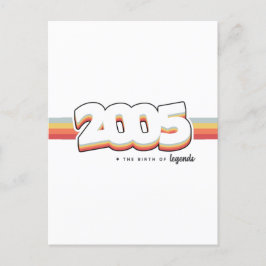 2005 Die Geburt von Legenden Postkarte
