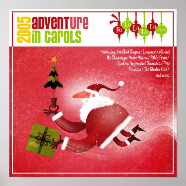 2005 FaLaLaLaLa ADVENTure in Carols Cover Poster (Vorne)