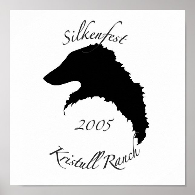 2005 Silkenfest Logo Poster/Druck Poster (Vorne)