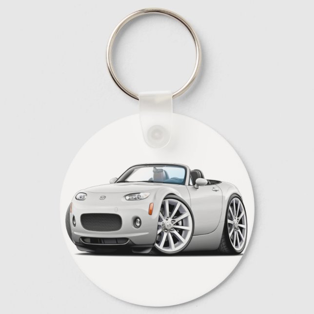 2006-08 Miata Weißwagen Schlüsselanhänger (Vorderseite)