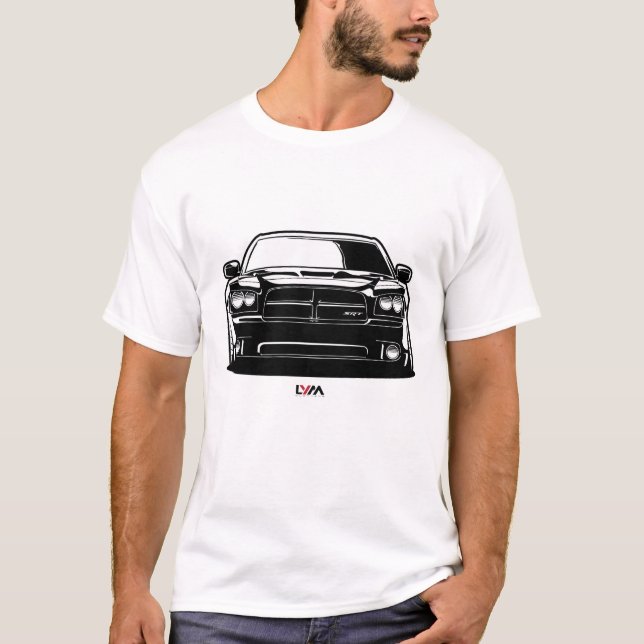 2006-2014 Dodge Charger SRT T-Shirt (Vorderseite)