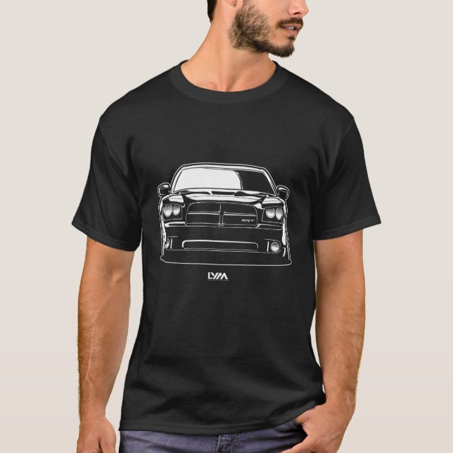 2006-2014 Dodge Charger SRT T-Shirt (Vorderseite)