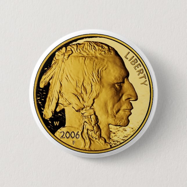 2006 Amerikaner-Büffel-Beweis-Goldbarren-Münze Button (Vorderseite)