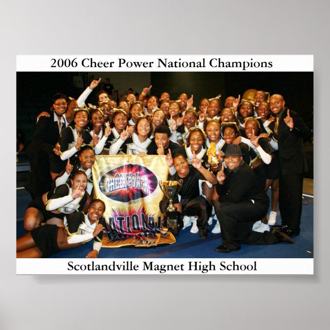 2006 Cheer Power National Champions Poster (Vorne)