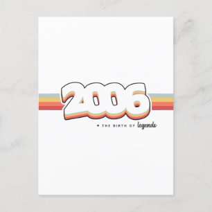 2006 Die Geburt von Legenden Postkarte