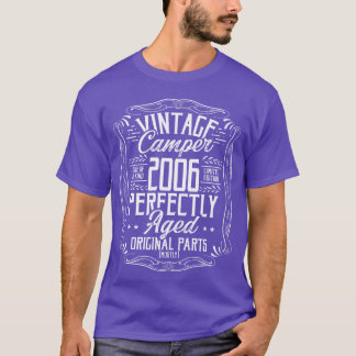 2006 Geburtstagsidee Camper Scout Camping 2006 Fre T-Shirt