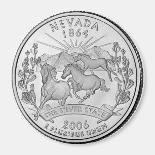 2006 Nevada Staat Quarter Magnet