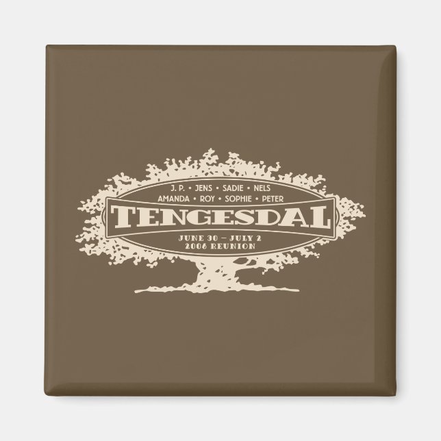 2006 Tengesdal Reunion Magnet (Vorne)