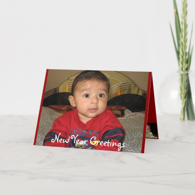 2007 neues Jahr-Grüße Feiertagskarte (Vorderseite)