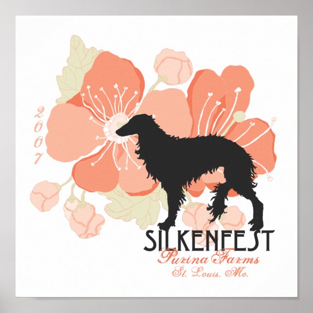 2007 Silkenfest Logo Crystal Buckey Poster/Print Poster (Vorne)