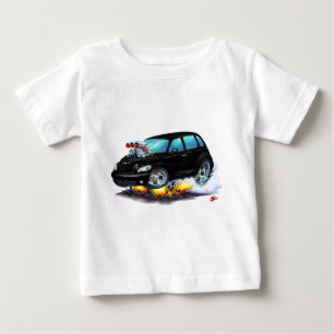 2008-10 Pint-Kreuzer-Schwarz-Auto Baby T-shirt