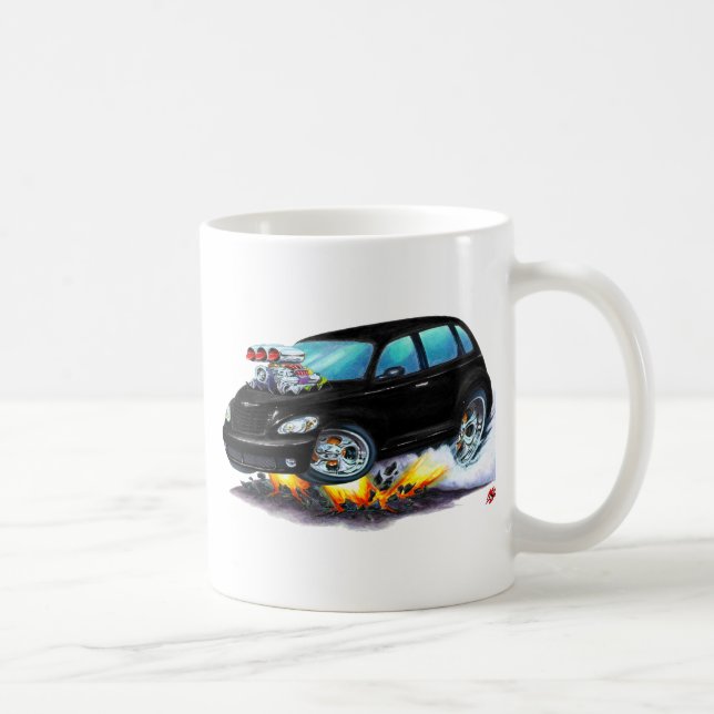 2008-10 Pint-Kreuzer-Schwarz-Auto Tasse (Rechts)