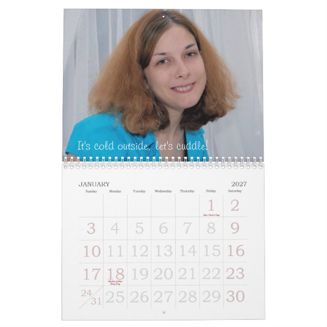 2008 gerade für Sie von mir Kalender (Jan 2027)