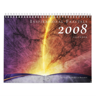 2008 Inspirierender Fraktal-Kalender Kalender