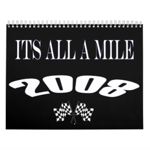 2008 sein alles ein Meilen-Kalender Kalender