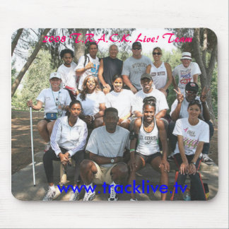2008 T.R.A.C.K. leben! Team-Mausunterlage Mousepad