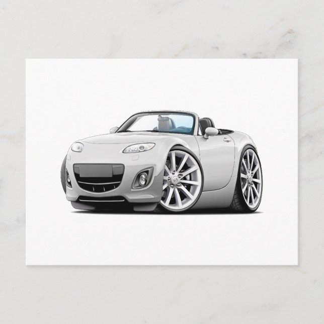2009-13 Miata Weißwagen Postkarte (Vorderseite)