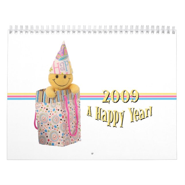 2009 ein glückliches Jahr Kalender (Titelbild)