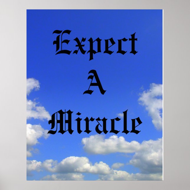 2009-Expect AMiracle Poster (Vorne)