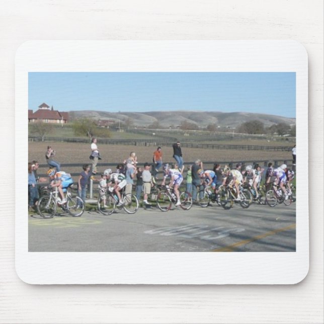 2009 Fahrrad-Rennen Kalifornien Mousepad (Vorne)