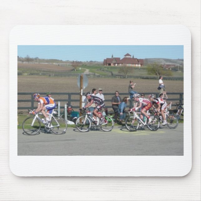 2009 Fahrrad-Rennen Kalifornien Mousepad (Vorne)