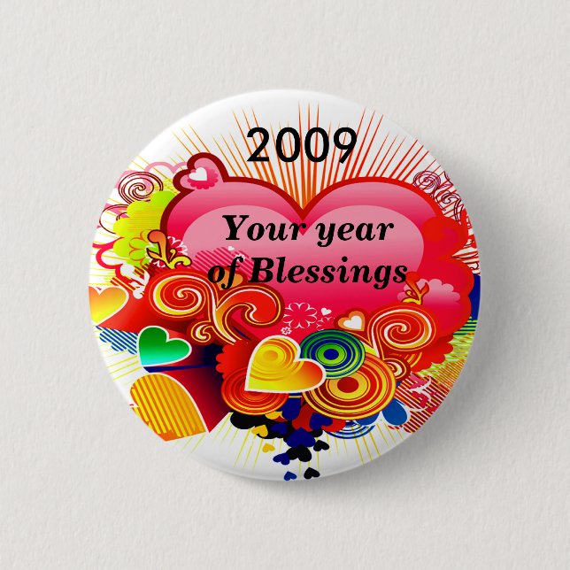 2009 Jahr des Glücks_Button_von Elenne Boothe Button (Vorderseite)