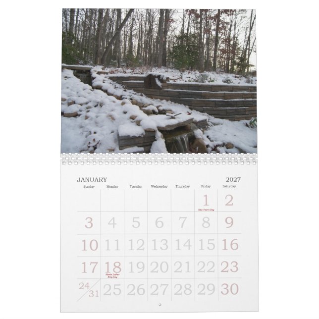 2009 Landschaften Kalender (Jan 2027)