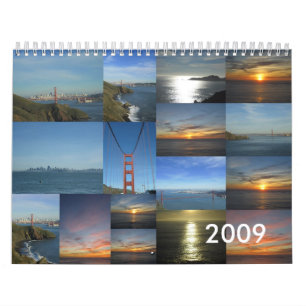 2009 landschaftlicher Reise-Kalender Kalender