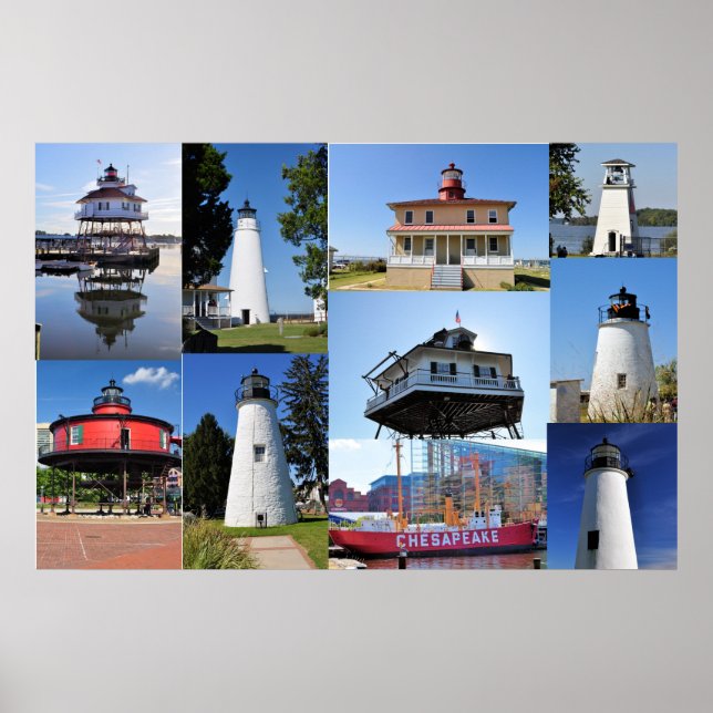 2009 Maryland Lighthouse Challenge Poster (Vorne)