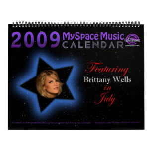 2009 MYSPACEMUSICCALENDAR, die BRETAGNE-BRUNNEN Kalender