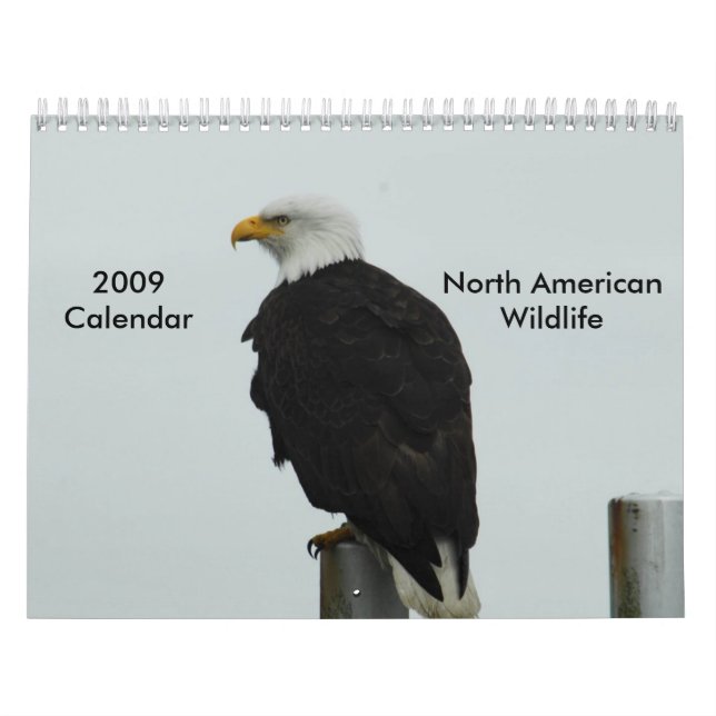 2009 Nordamerikaner-Tier-Kalender Kalender (Titelbild)