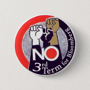 2009 NY Bürgermeister Anti-Bloomberg Pin Button